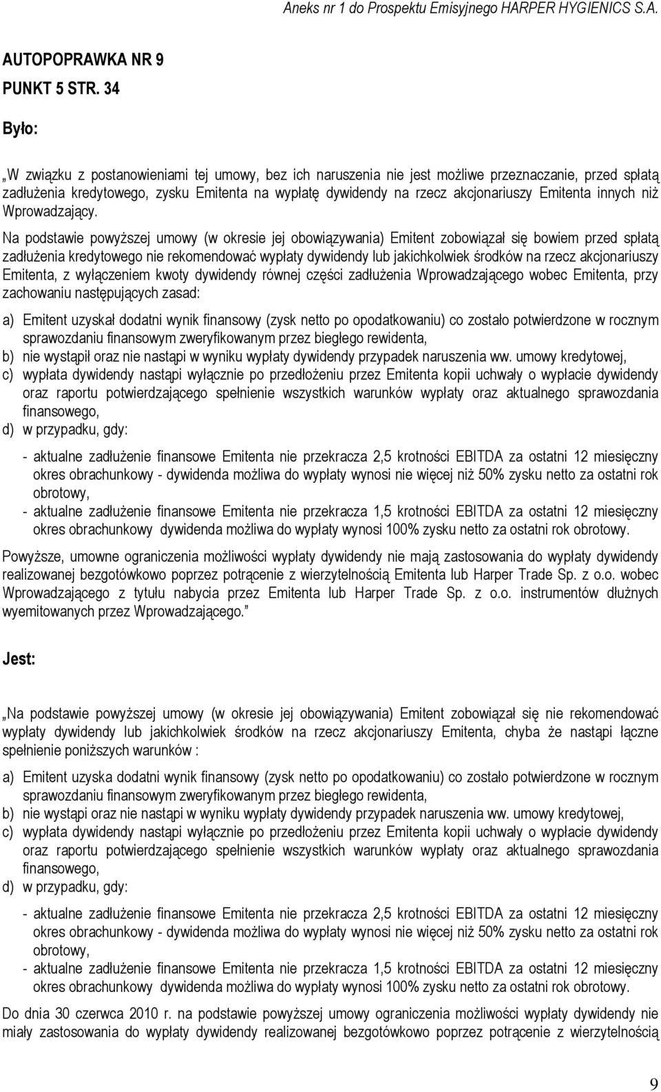 innych niż Wprowadzający.