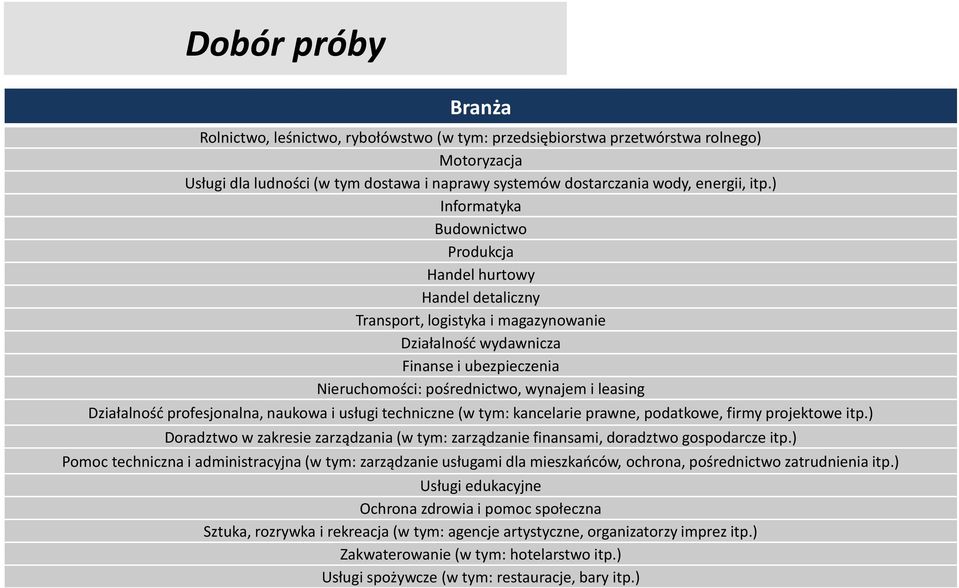 Działalność profesjonalna, naukowa i usługi techniczne (w tym: kancelarie prawne, podatkowe, firmy projektowe itp.