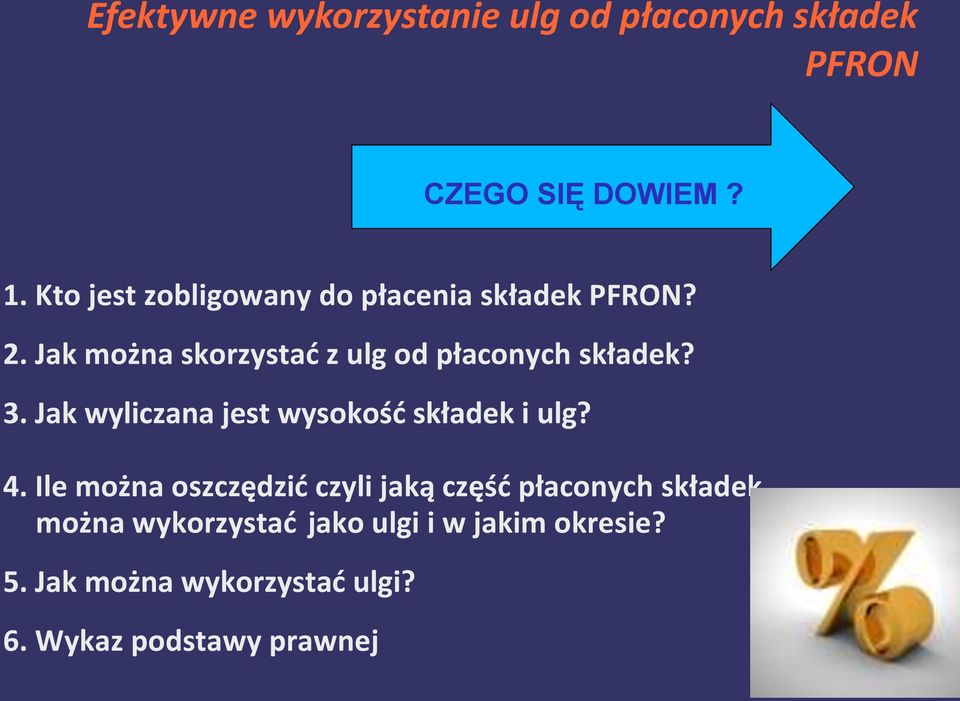 Jak można skorzystać z ulg od płaconych składek? 3. Jak wyliczana jest wysokość składek i ulg?