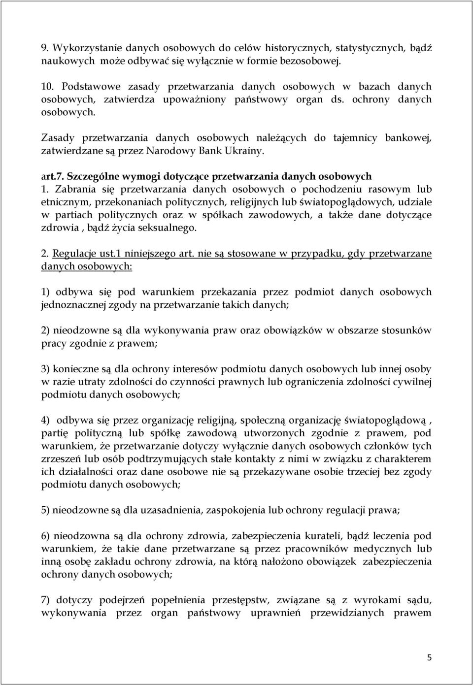 Ustawa Ukrainy. O ochronie danych osobowych - PDF Free Download