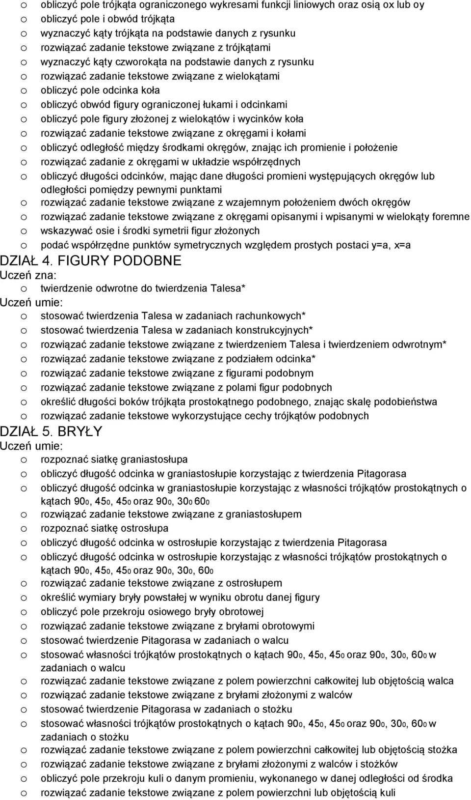 figury złżnej z wielkątów i wycinków kła rzwiązać zadanie tekstwe związane z kręgami i kłami bliczyć dległść między śrdkami kręgów, znając ich prmienie i płżenie rzwiązać zadanie z kręgami w układzie