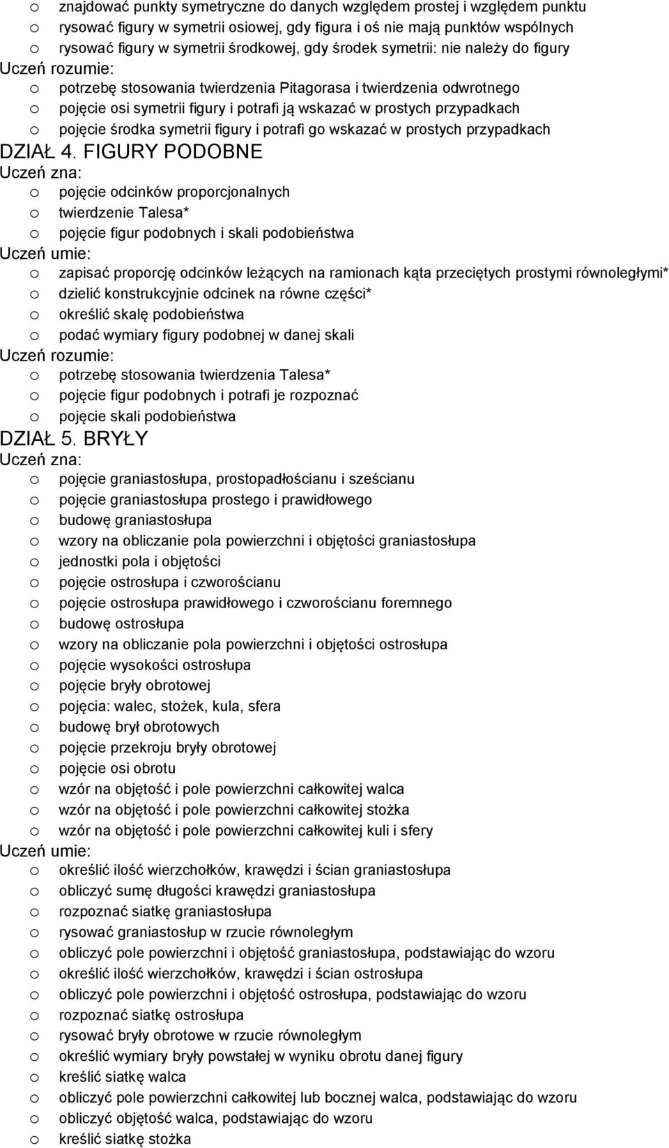 ptrafi g wskazać w prstych przypadkach DZIAŁ 4.