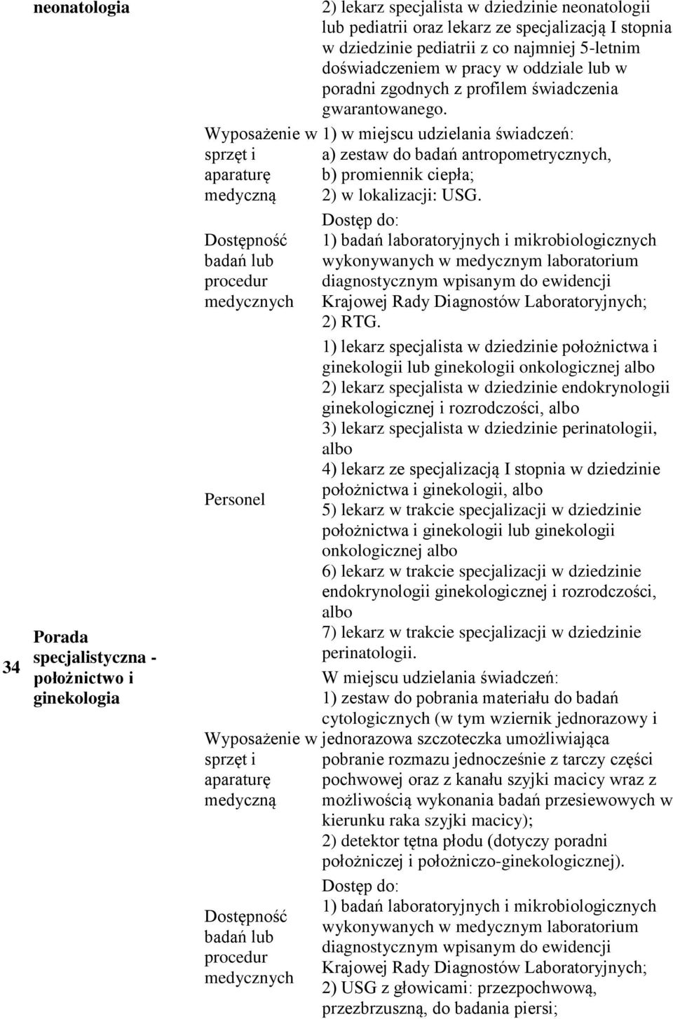 doświadczeniem w pracy w oddziale lub w poradni zgodnych z profilem świadczenia gwarantowanego.