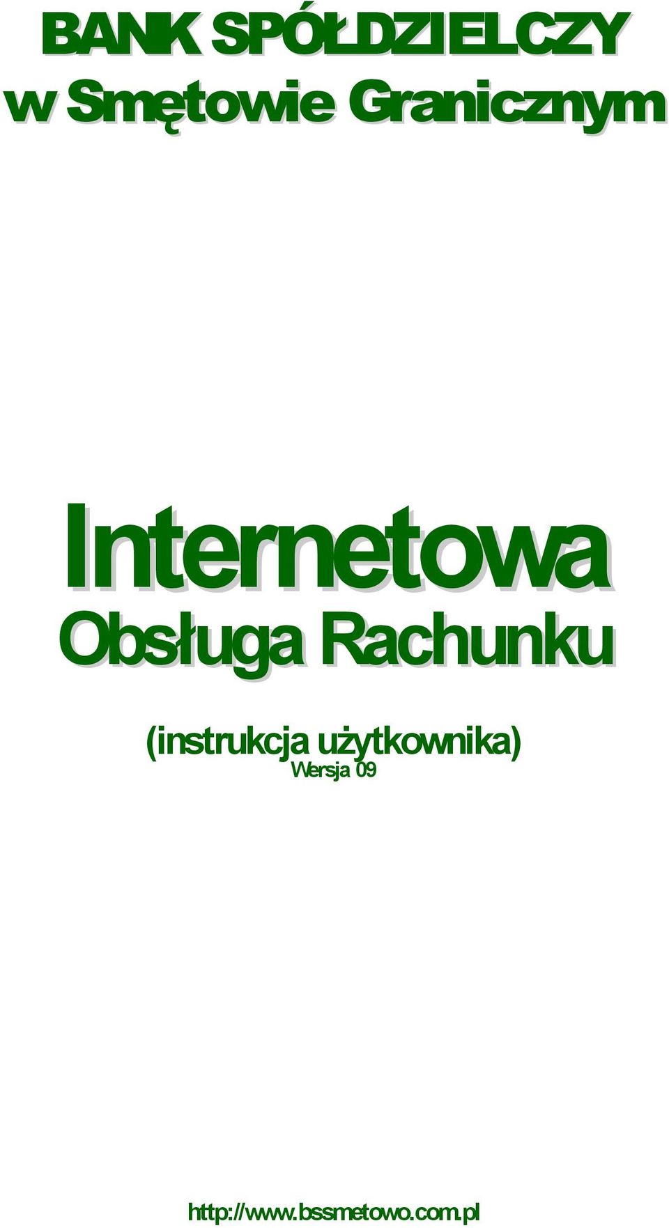 Rachunku (instrukcja