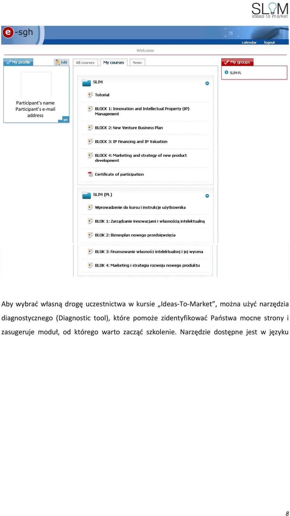 (Diagnostic tool), które pomoże zidentyfikować Państwa mocne strony i