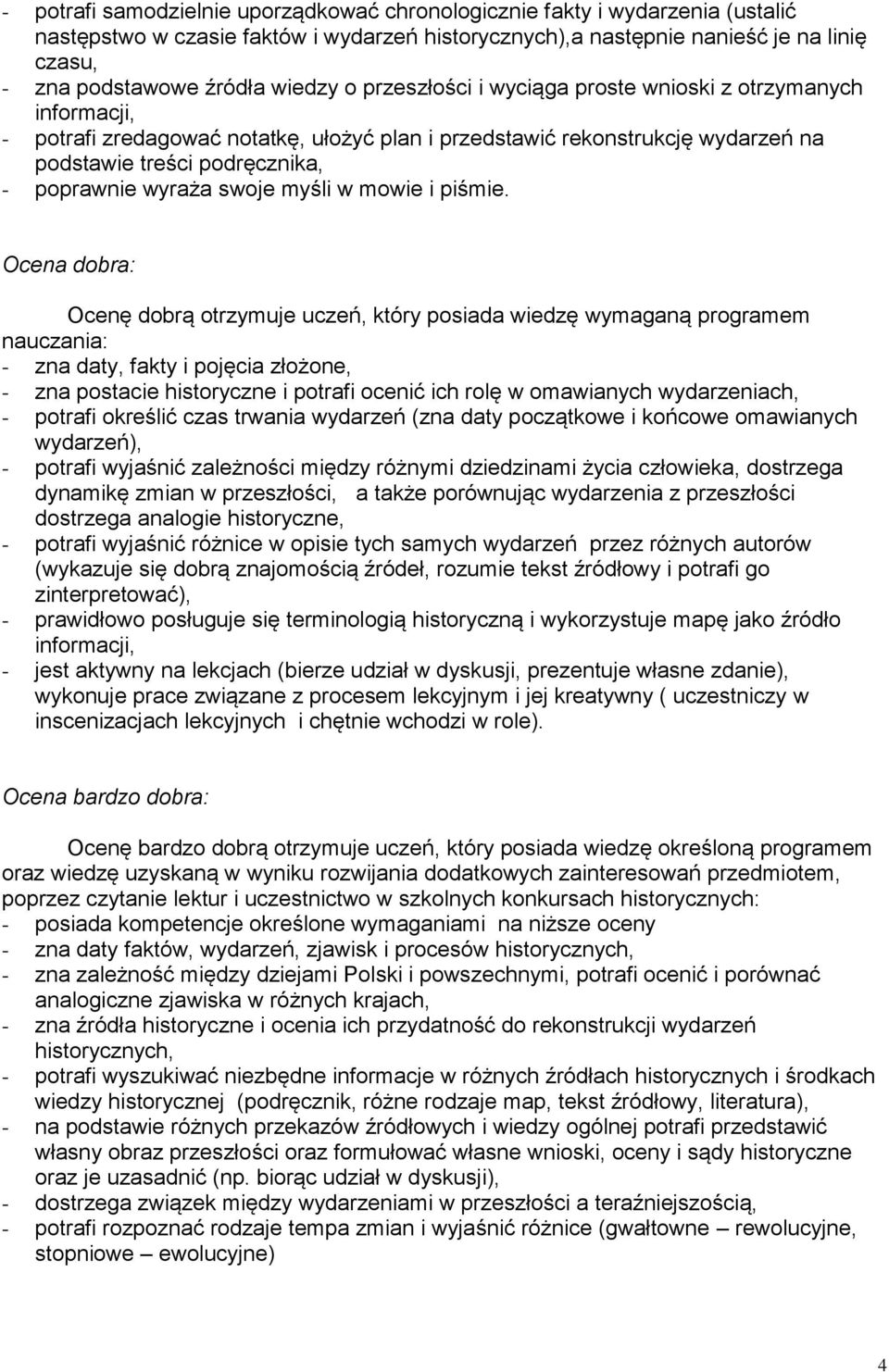 wyraża swoje myśli w mowie i piśmie.