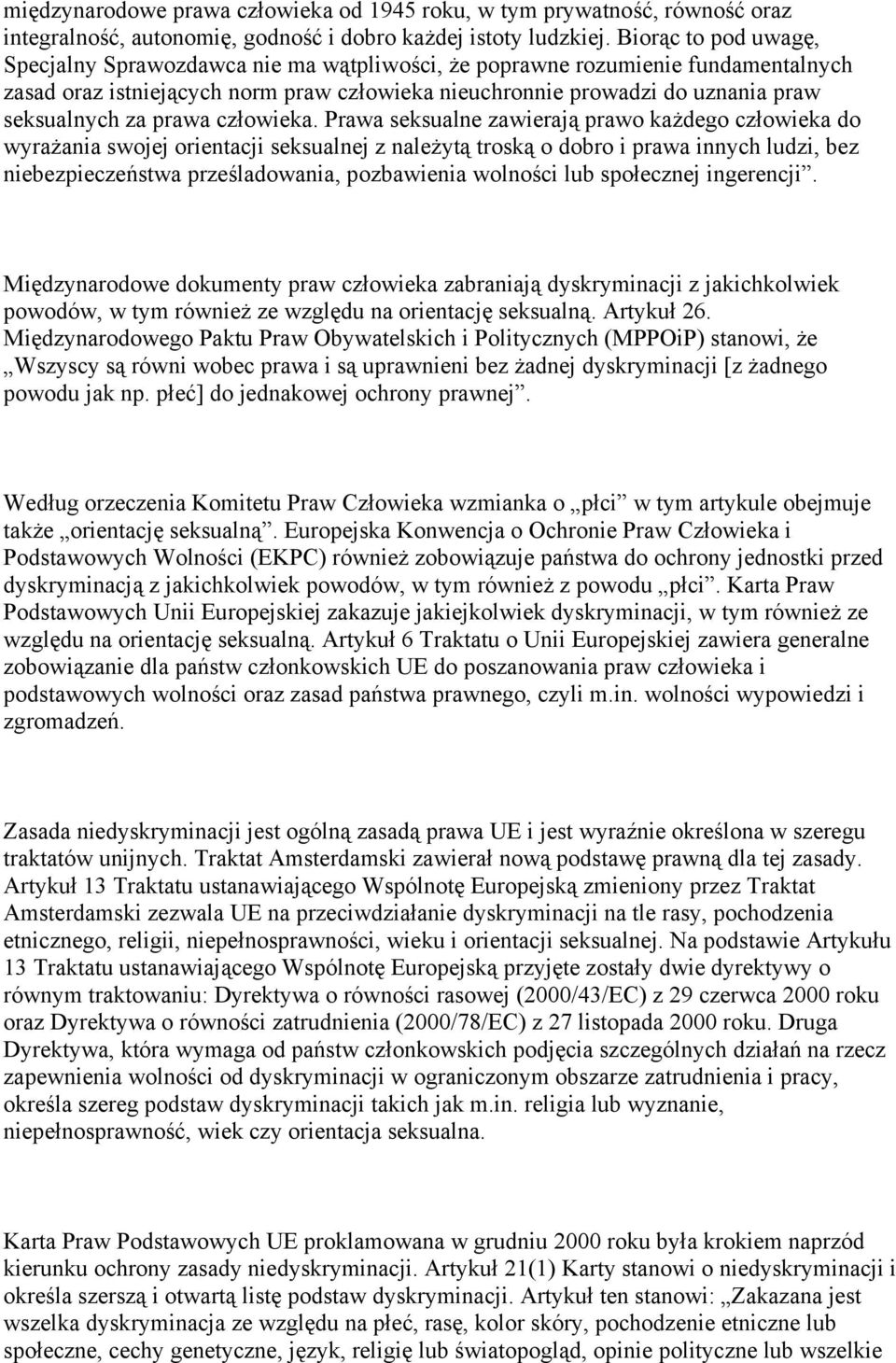 prawa człowieka.