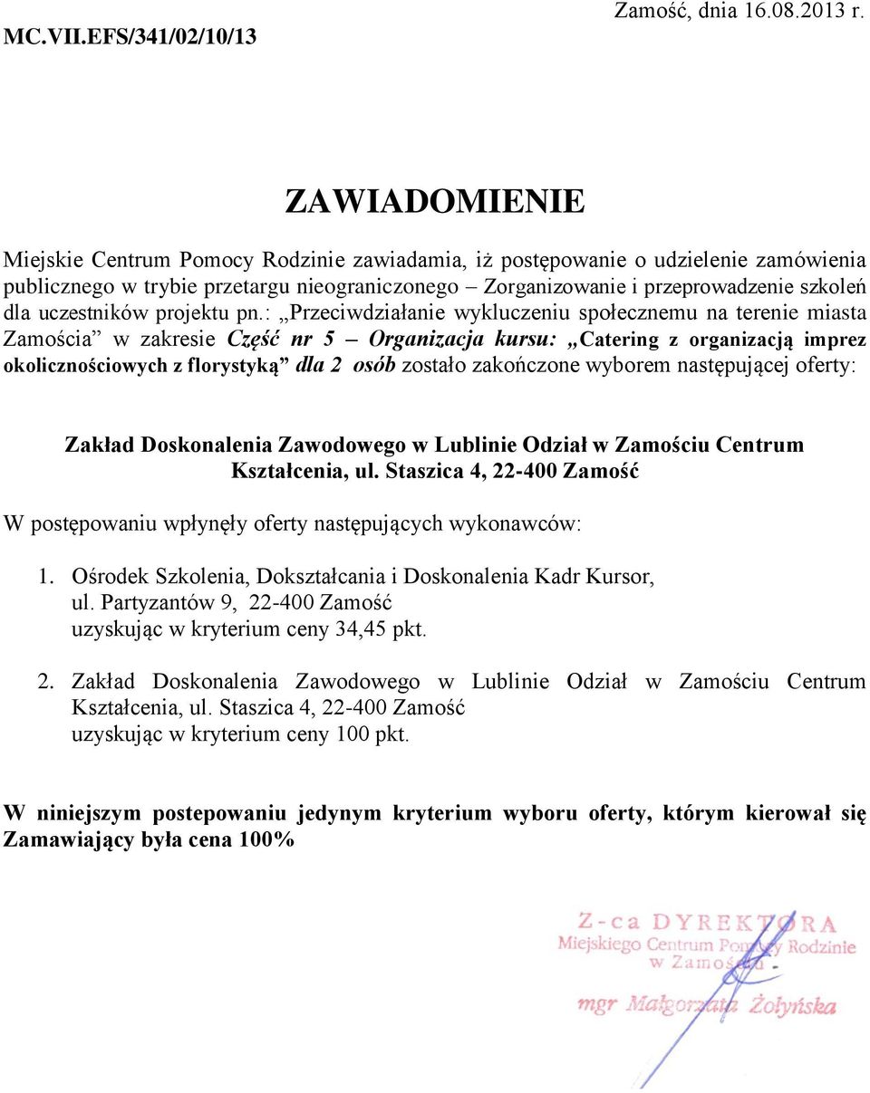 Catering z organizacją imprez okolicznościowych z florystyką dla 2 osób