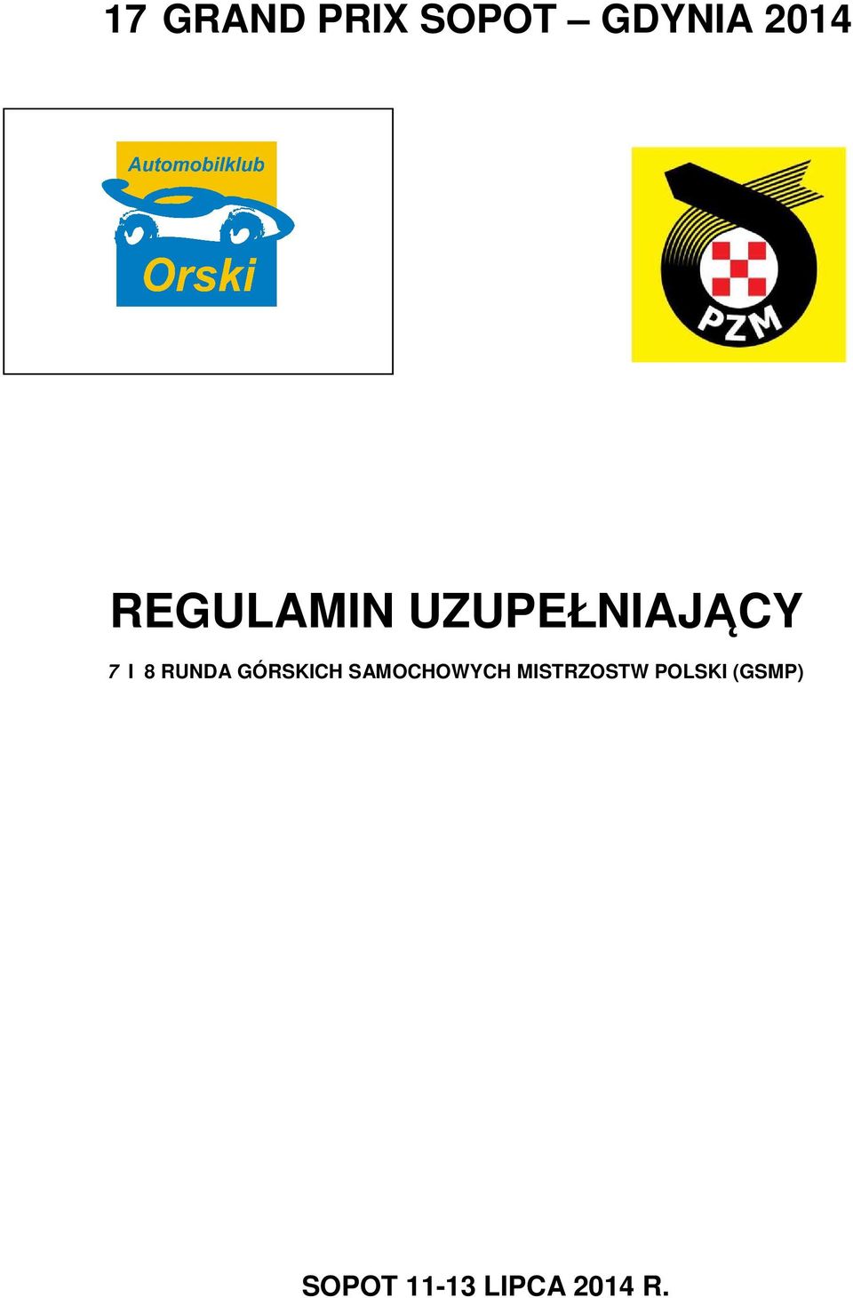 RUNDA GÓRSKICH SAMOCHOWYCH
