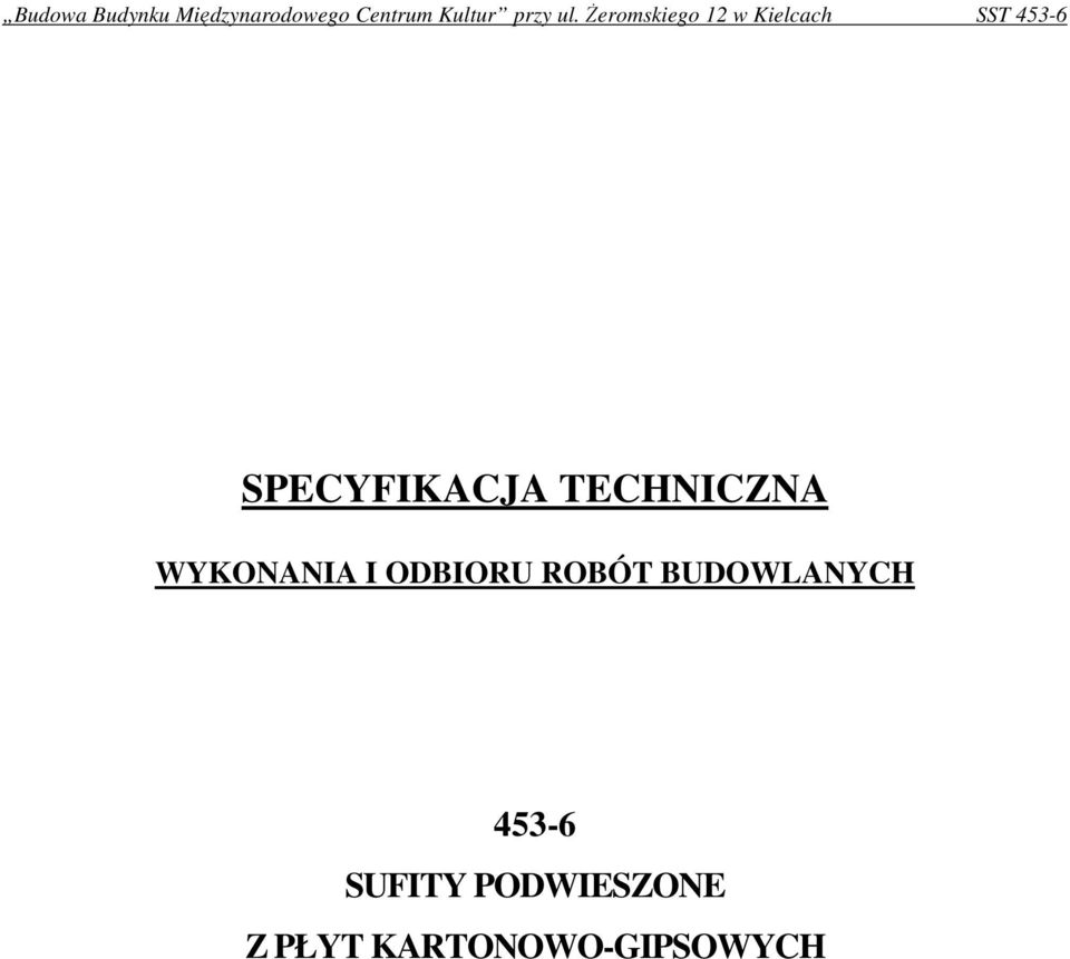 BUDOWLANYCH 453-6 SUFITY