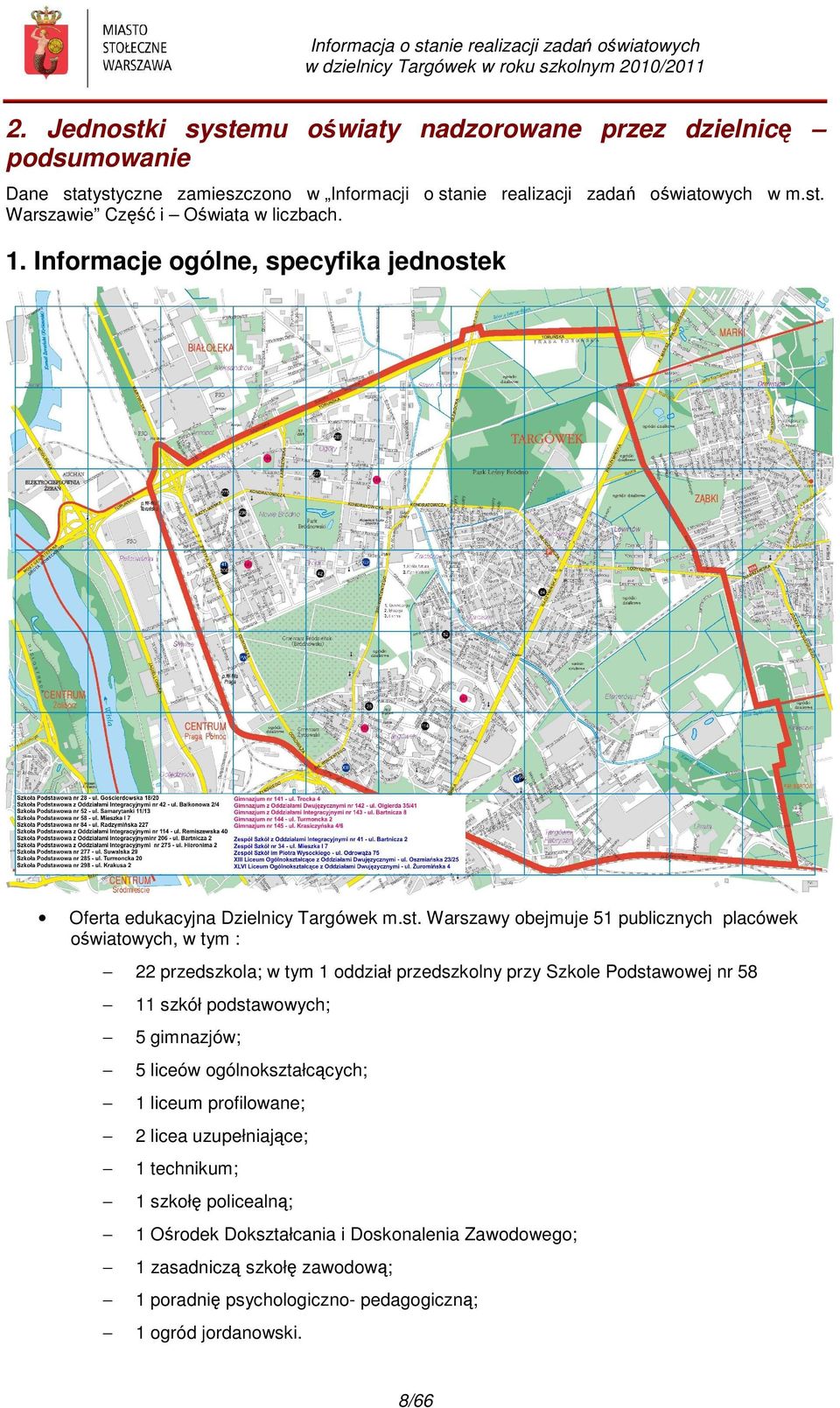 k Oferta edukacyjna Dzielnicy Targówek m.st.
