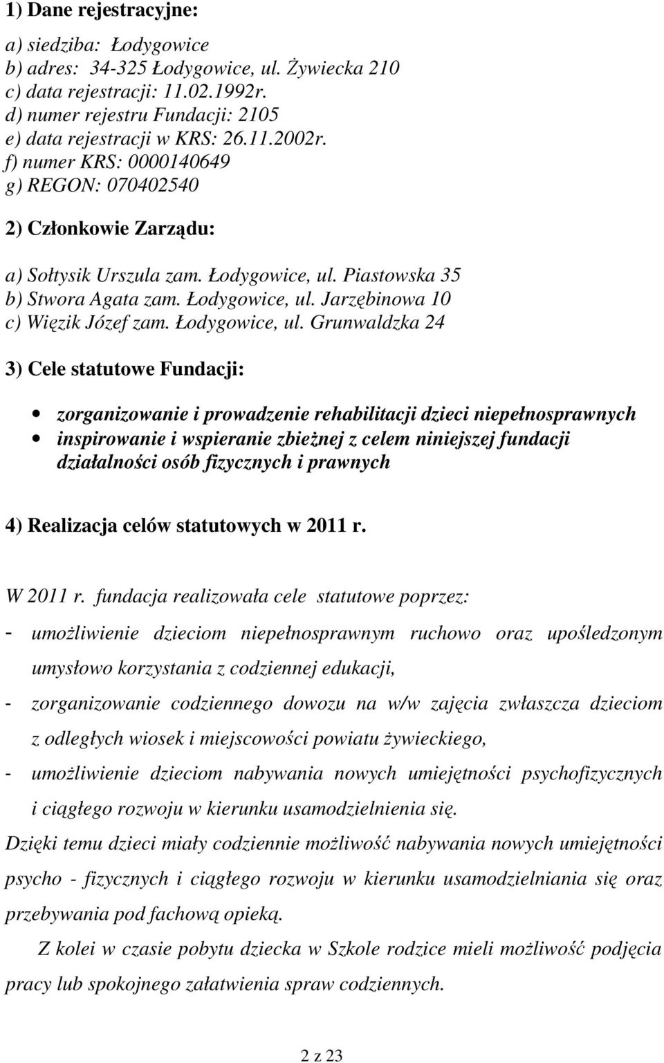 Łodygowice, ul.