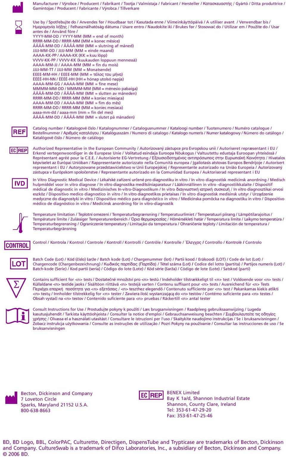 entro / Naudokite iki / rukes før / Stosowaæ do / Utilizar em / Použite do / Usar antes de / nvänd före / YYYY-MM-DD / YYYY-MM (MM = end of month) RRRR-MM-DD / RRRR-MM (MM = konec mìsíce) ÅÅÅÅ-MM-DD