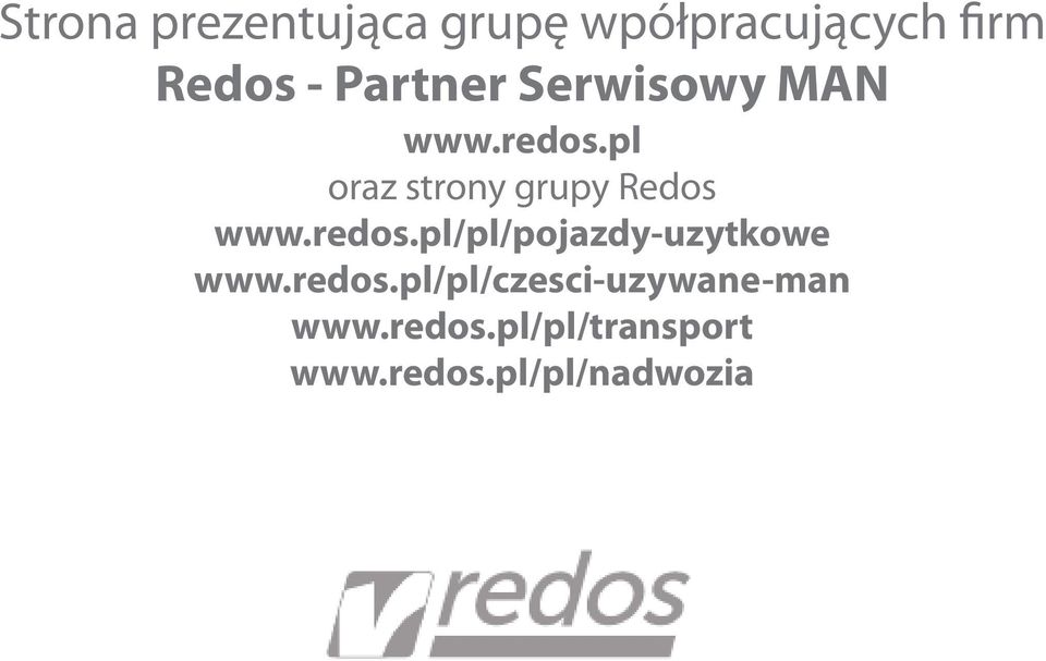 pl oraz strony grupy Redos www.redos.