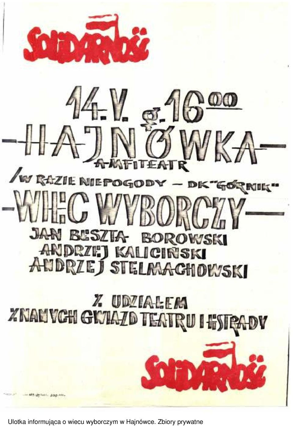 wiecu wyborczym