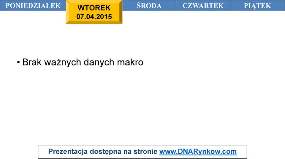 PIĄTEK 07.04.