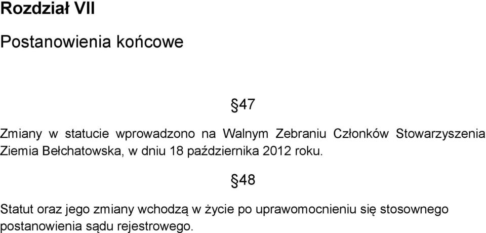 dniu 18 października 2012 roku.