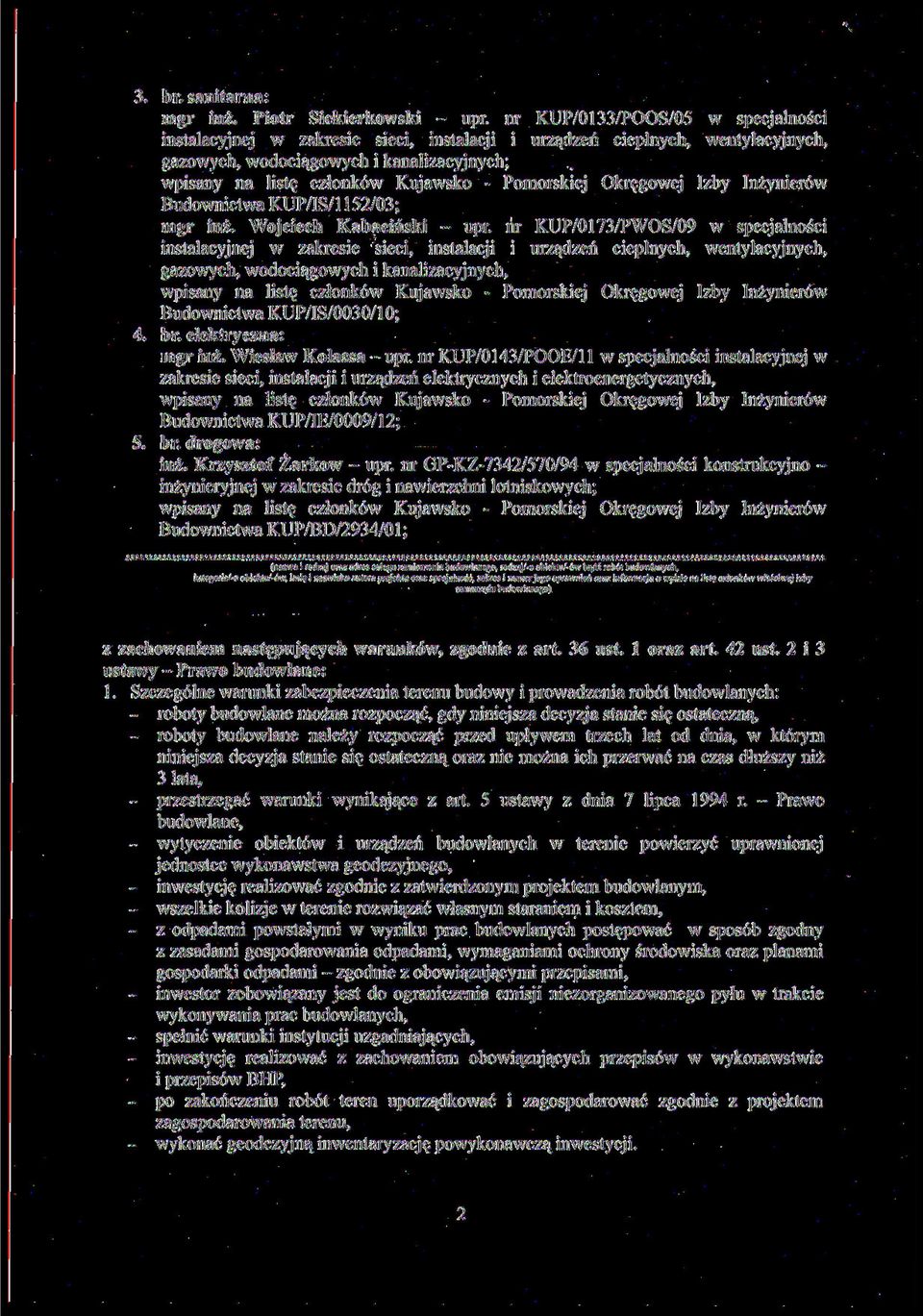 Wojciech Kabaciński - upr.