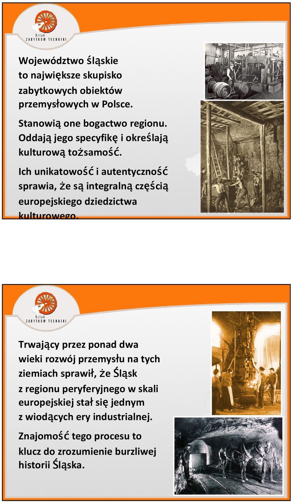 Ich unikatowość i autentyczność sprawia, Ŝe są integralną częś ęścią europejskiego dziedzictwa kulturowego.