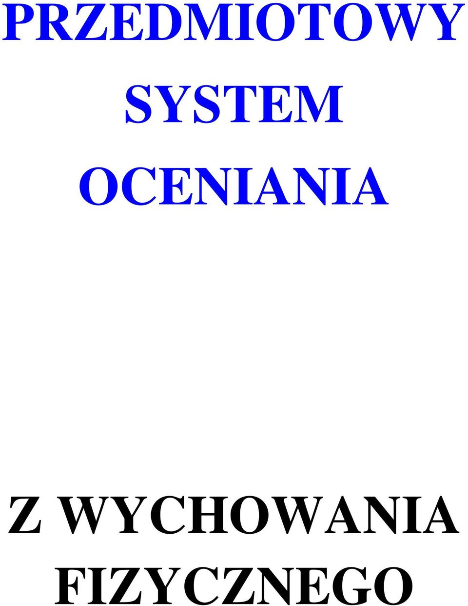 OCENIANIA Z