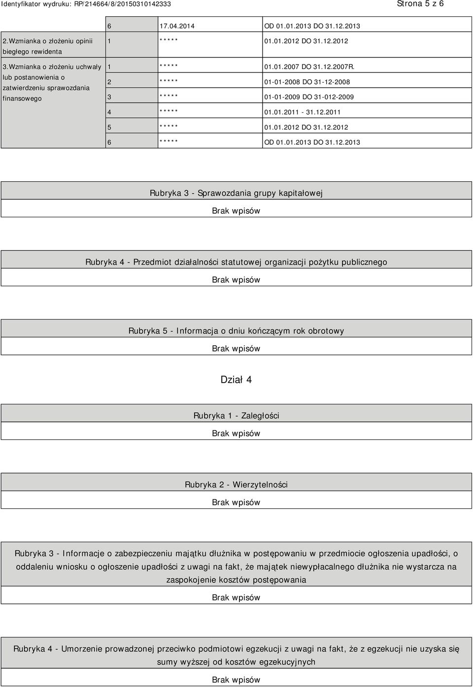 2 ***** 01-01-2008 DO 31-12-