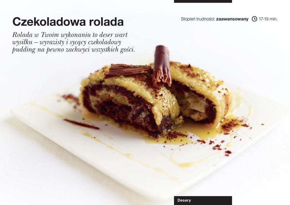 czekoladowy pudding na pewno zachwyci