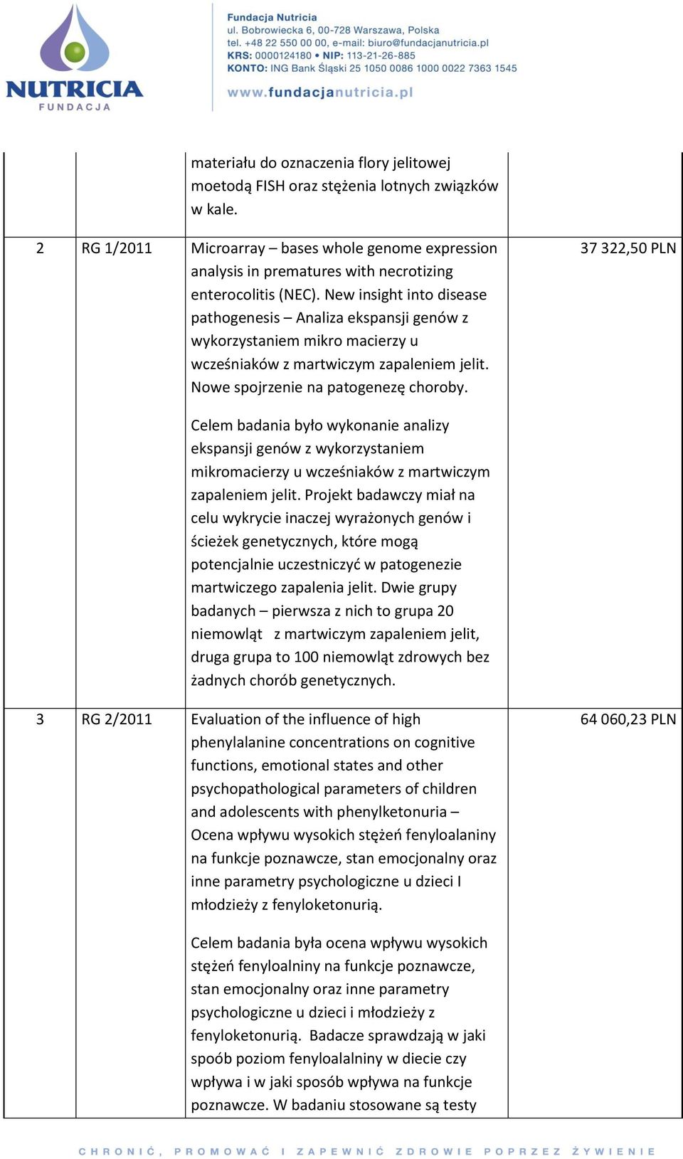 New insight into disease pathogenesis Analiza ekspansji genów z wykorzystaniem mikro macierzy u wcześniaków z martwiczym zapaleniem jelit. Nowe spojrzenie na patogenezę choroby.
