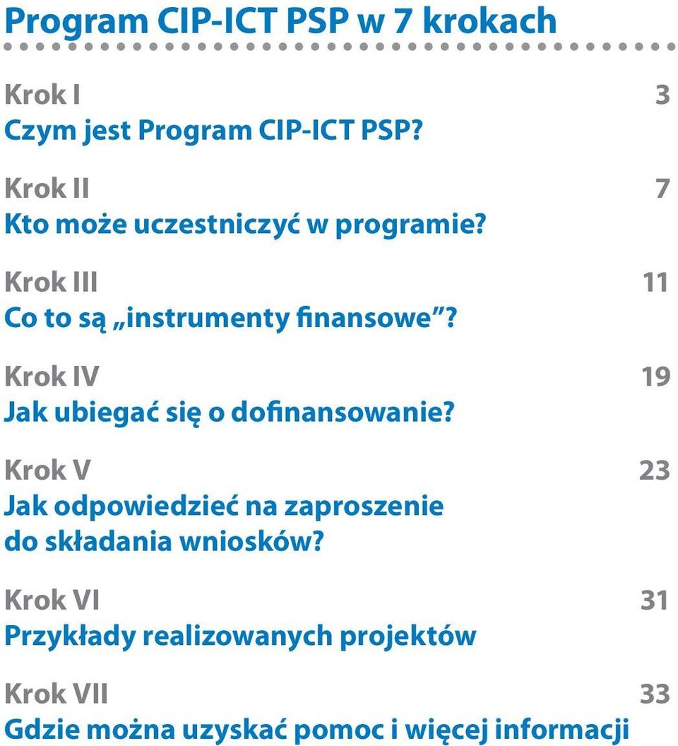 Krok IV 19 Jak ubiegać się o dofinansowanie?
