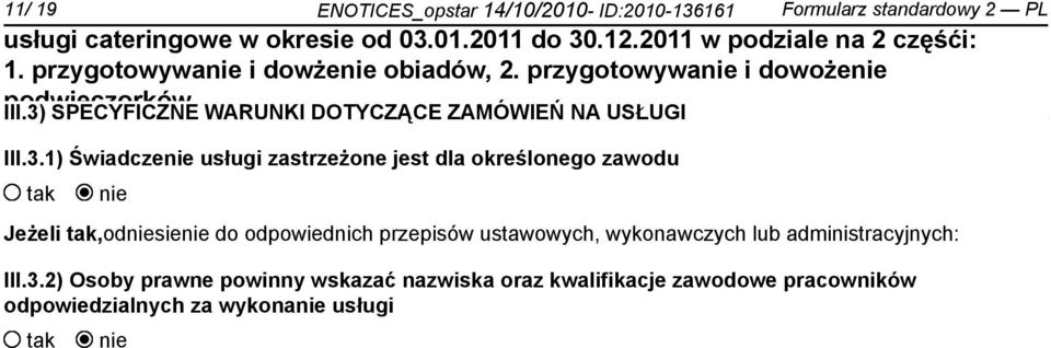 określonego zawodu Jeżeli,odsie do odpowiednich przepisów ustawowych, wykonawczych lub