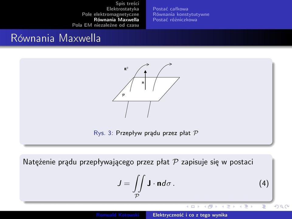 Nat»enie pr du przepªywaj cego