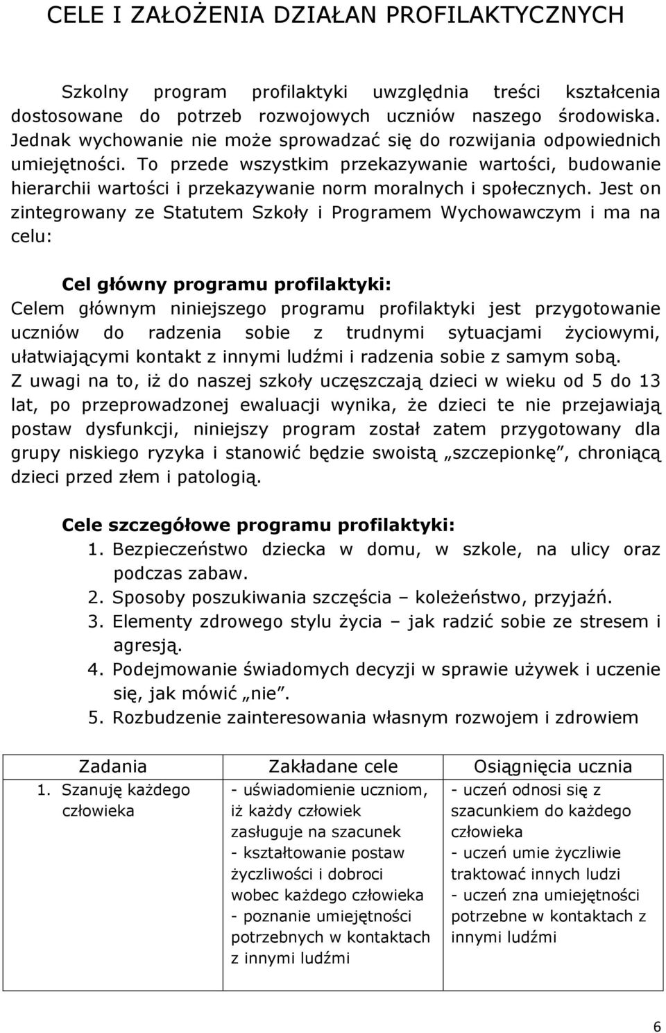 To przede wszystkim przekazywanie wartości, budowanie hierarchii wartości i przekazywanie norm moralnych i społecznych.