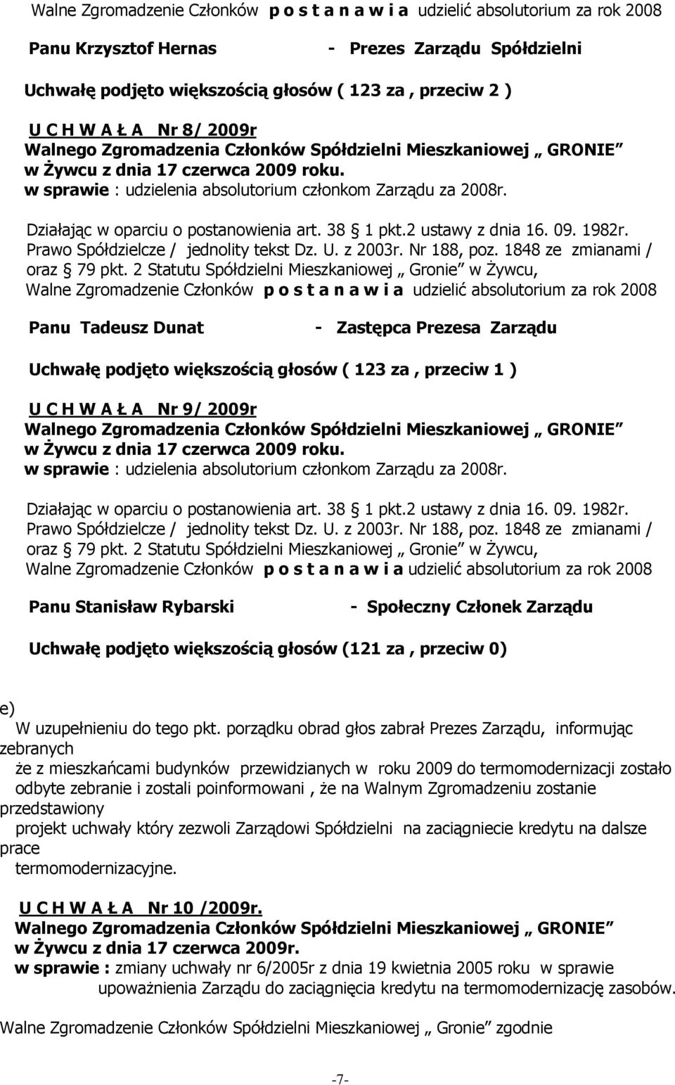 U. z 2003r. Nr 188, poz. 1848 ze zmianami / oraz 79 pkt.