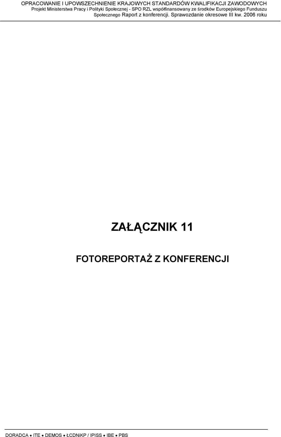 KONFERENCJI DORADCA