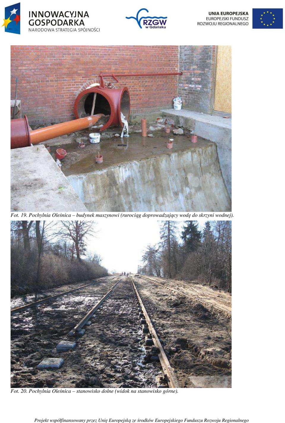 (rurociąg doprowadzający wodę do skrzyni