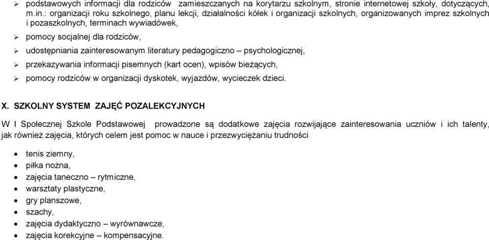 ernetowej szkoły, dotyczących, m.in.