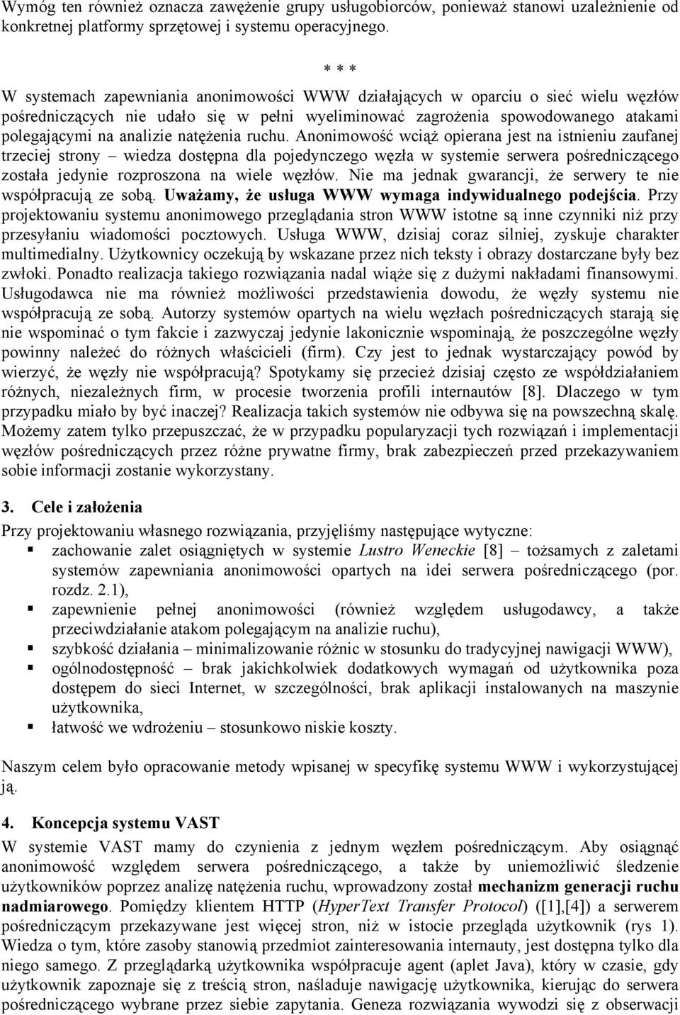 natężenia ruchu.