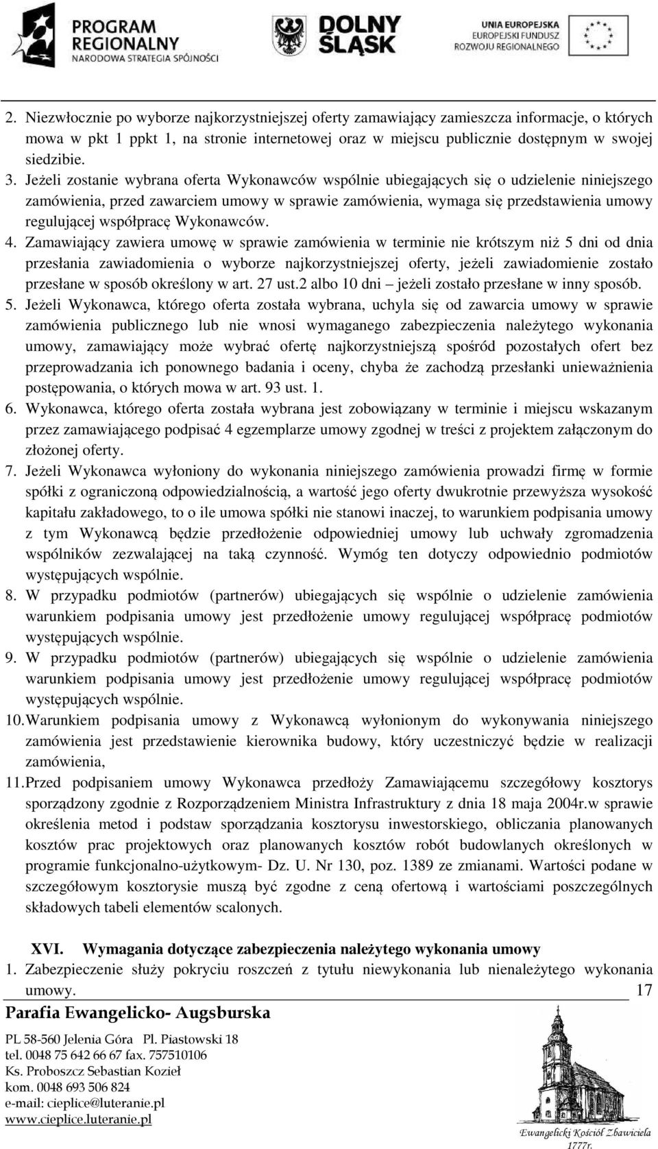 współpracę Wykonawców. 4.