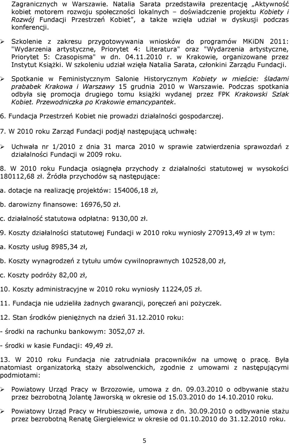 podczas konferencji.