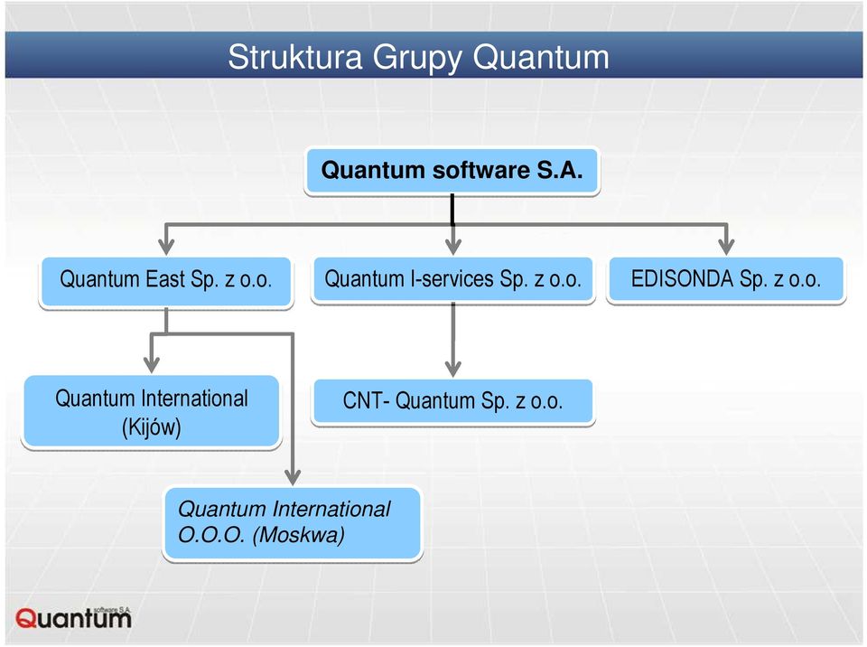 z o.o. Quantum International (Kijów) CNT- Quantum Sp.