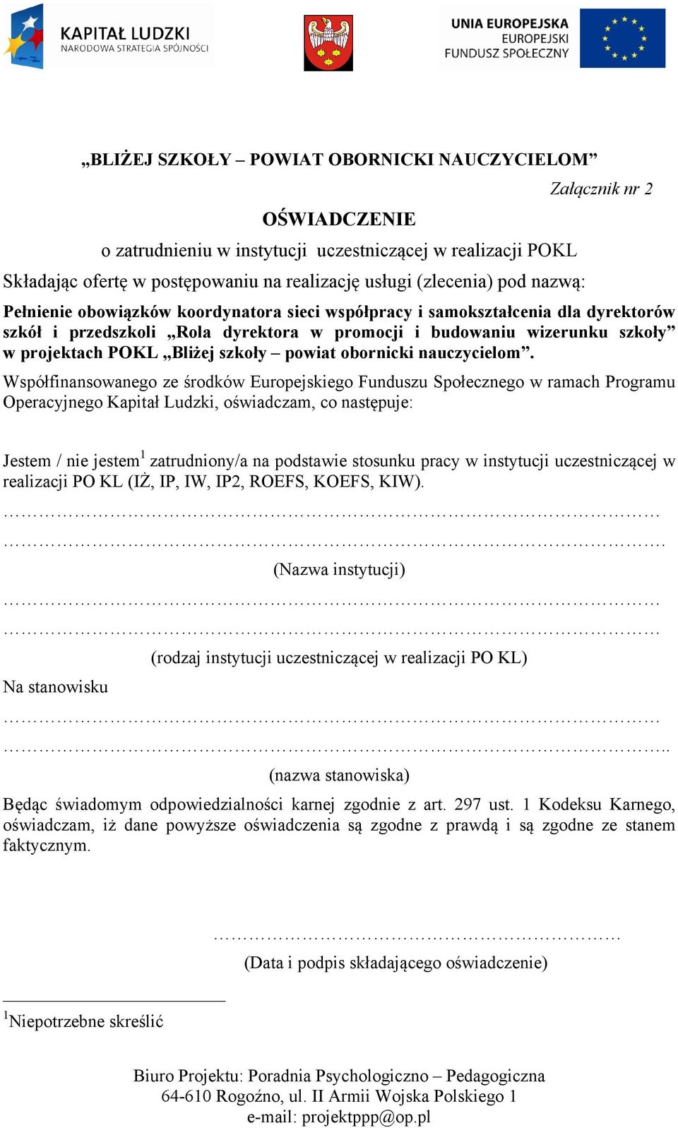 szkoły powiat obornicki nauczycielom.
