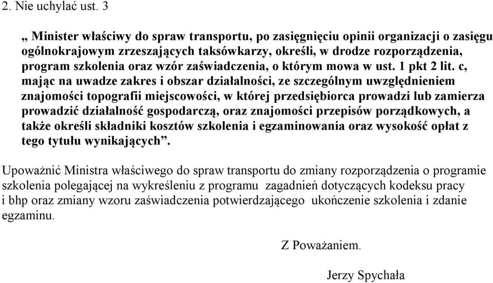 zaświadczenia, o którym mowa w ust. 1 pkt 2 lit.