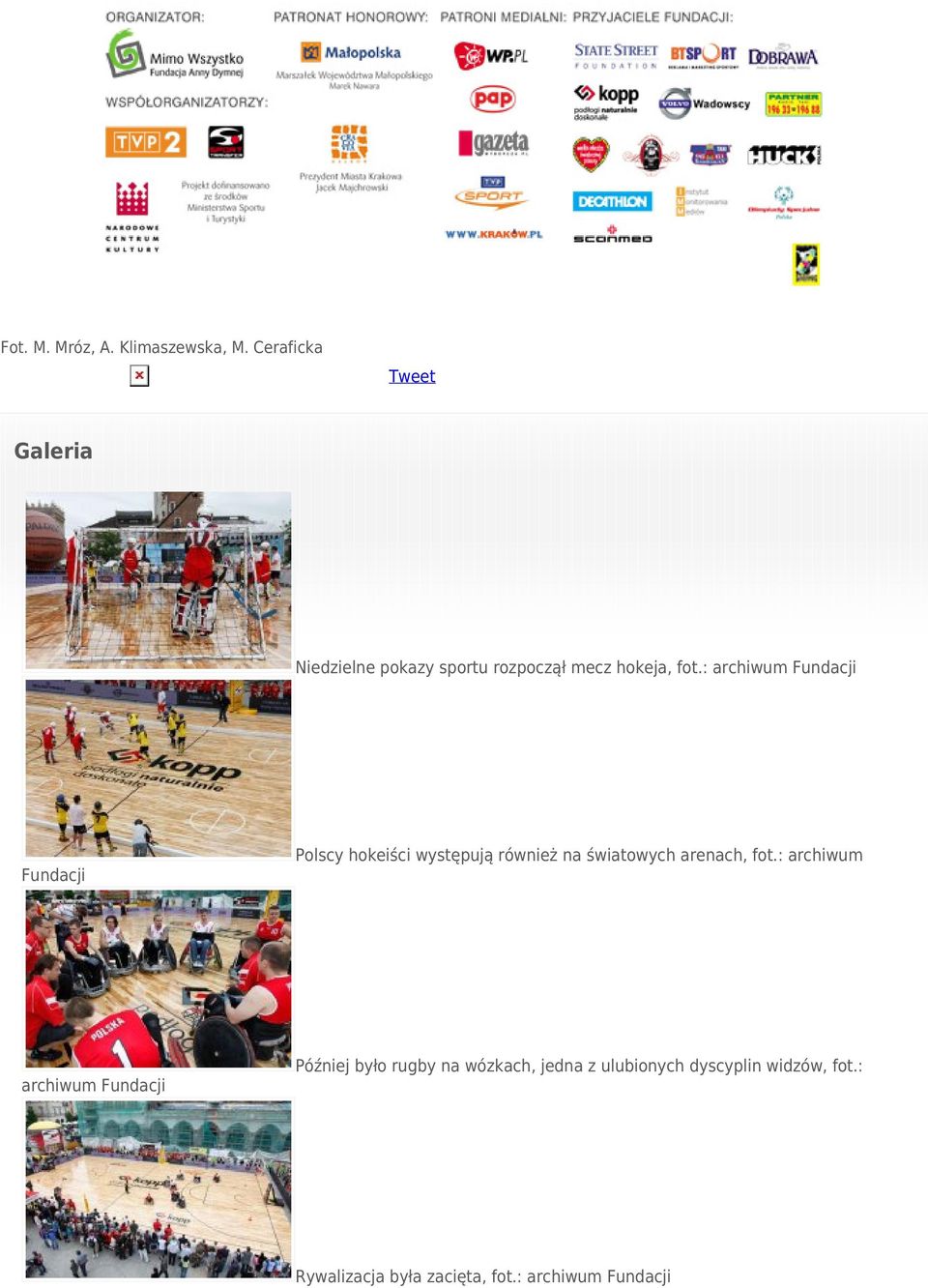 : archiwum Polscy hokeiści występują również na światowych arenach, fot.