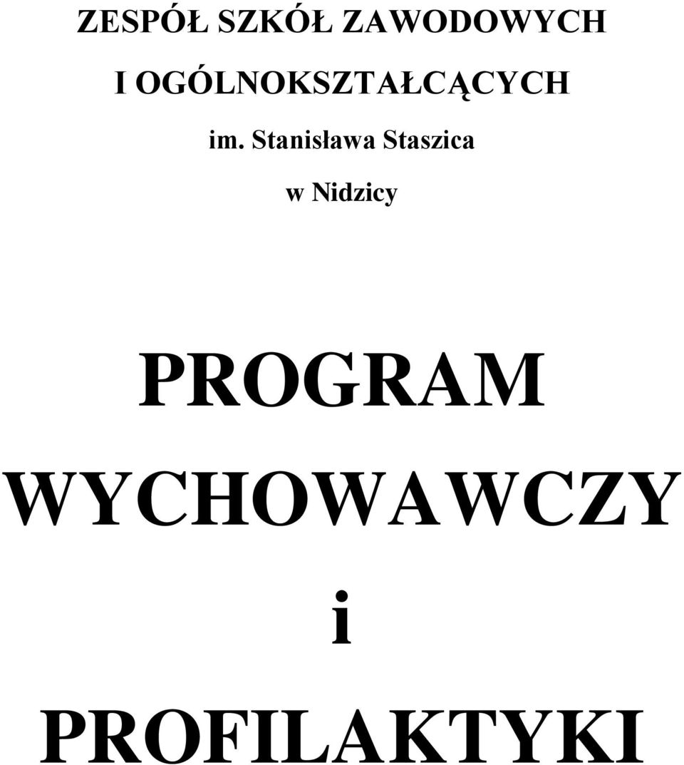Stanisława Staszica w