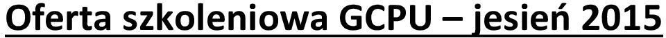 00) Grupa dla nauczycieli, wychowawców - 24-25.09.2015 w godz. 9.15-13.00 (+superwizja 23.10.2015 w godz. 9.00-15.00) Mediacje rówieśnicze jako metoda wspierająca działania - 07-08.10.2015 w godz. 8.