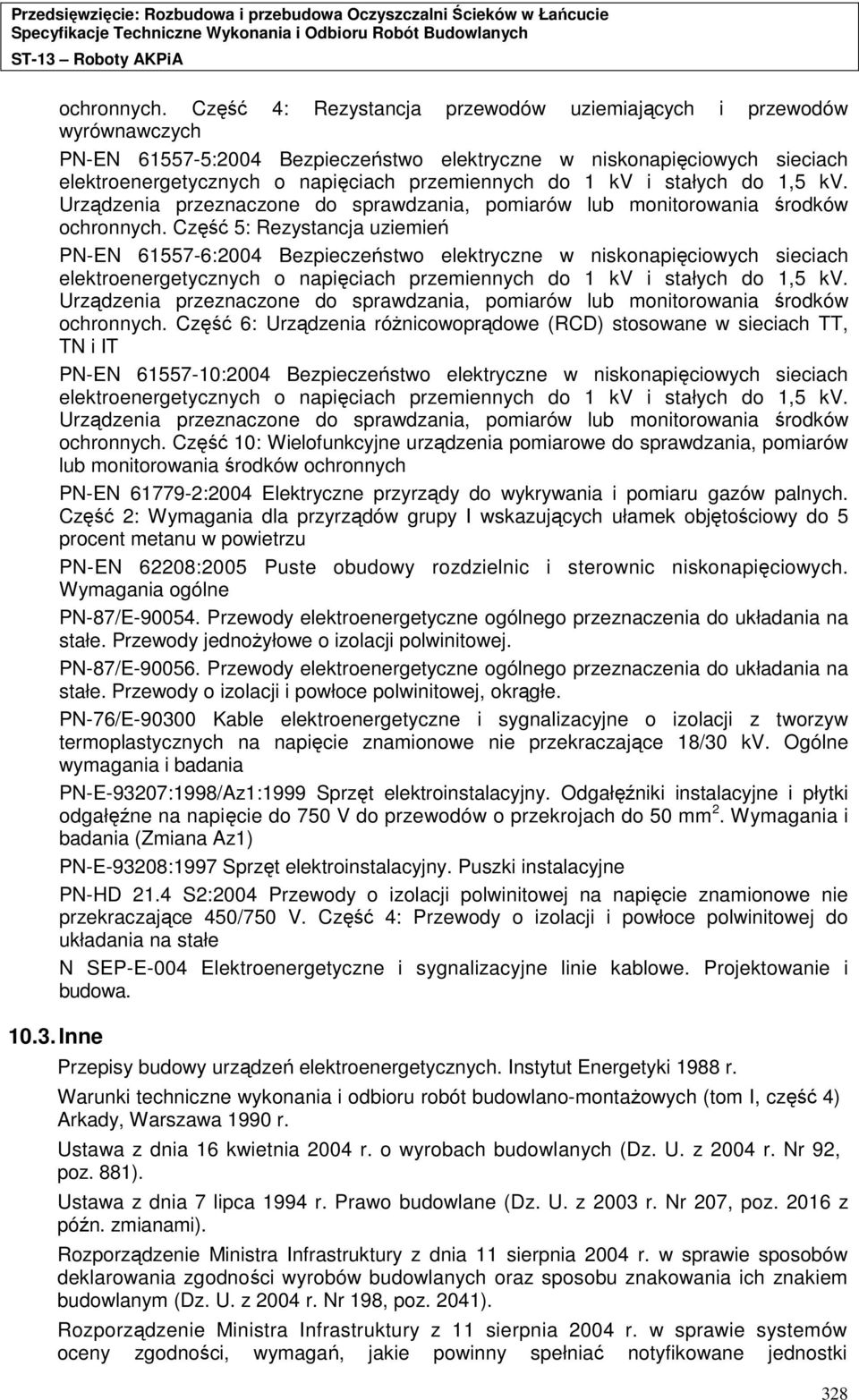 kv i stałych do 1,5 kv.