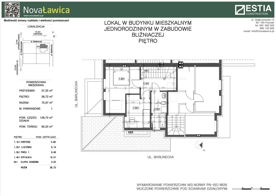 C ZĘŚC I 128,70 2 D ZIAŁKI PO W. TEREU 80,20 2 UL. BARLIEC KA 37 500 19 368 5 12 382 1.4b1 357 12 290 214 154 5 12 100 5 281 5 311 12 216 120 19 1.1b1 37 389 12 142 5 112 5 12 168 15 1.3b1 1.