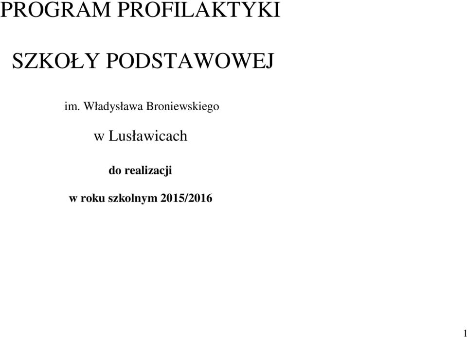 Władysława Broniewskiego w