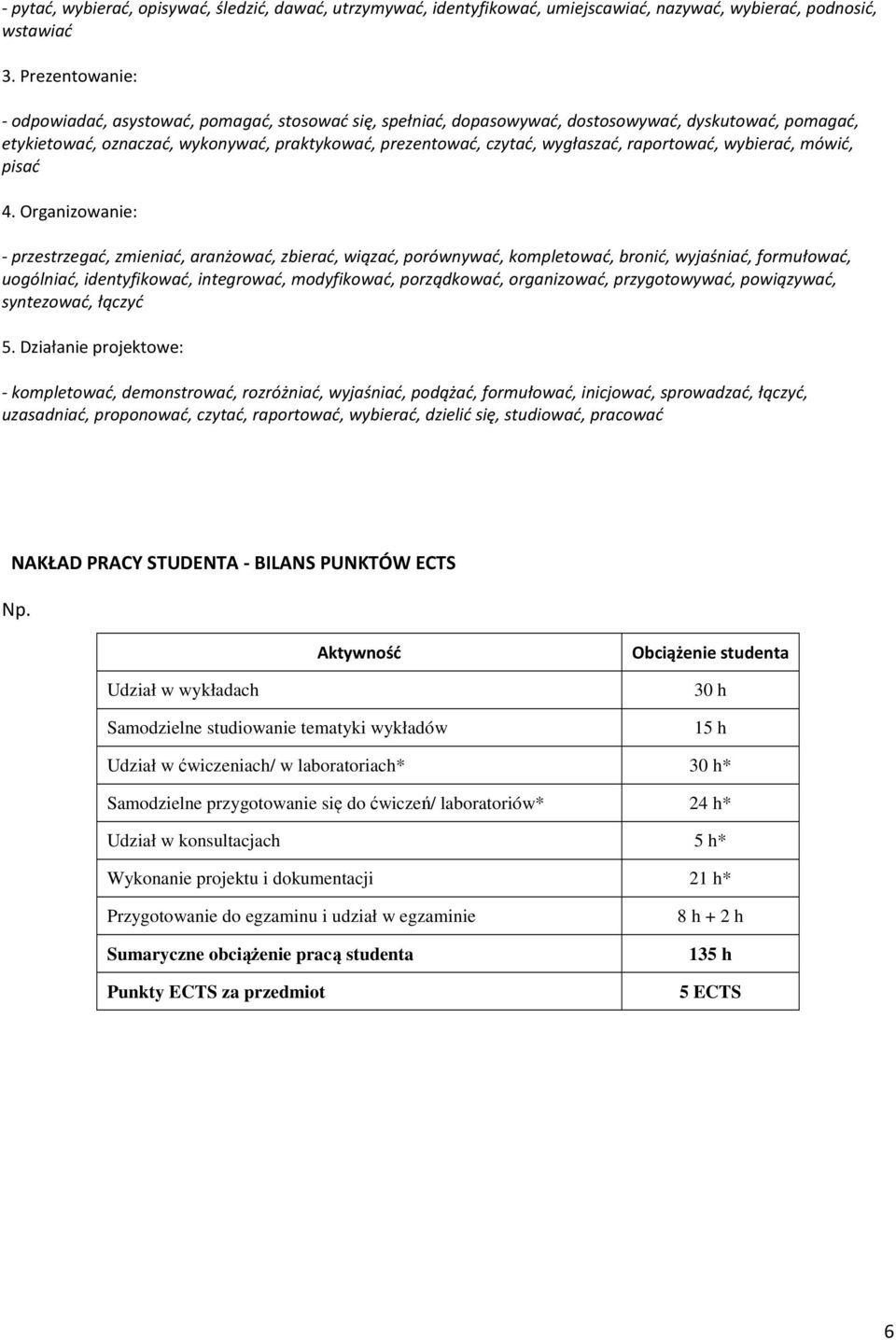 raportować, wybierać, mówić, pisać 4.