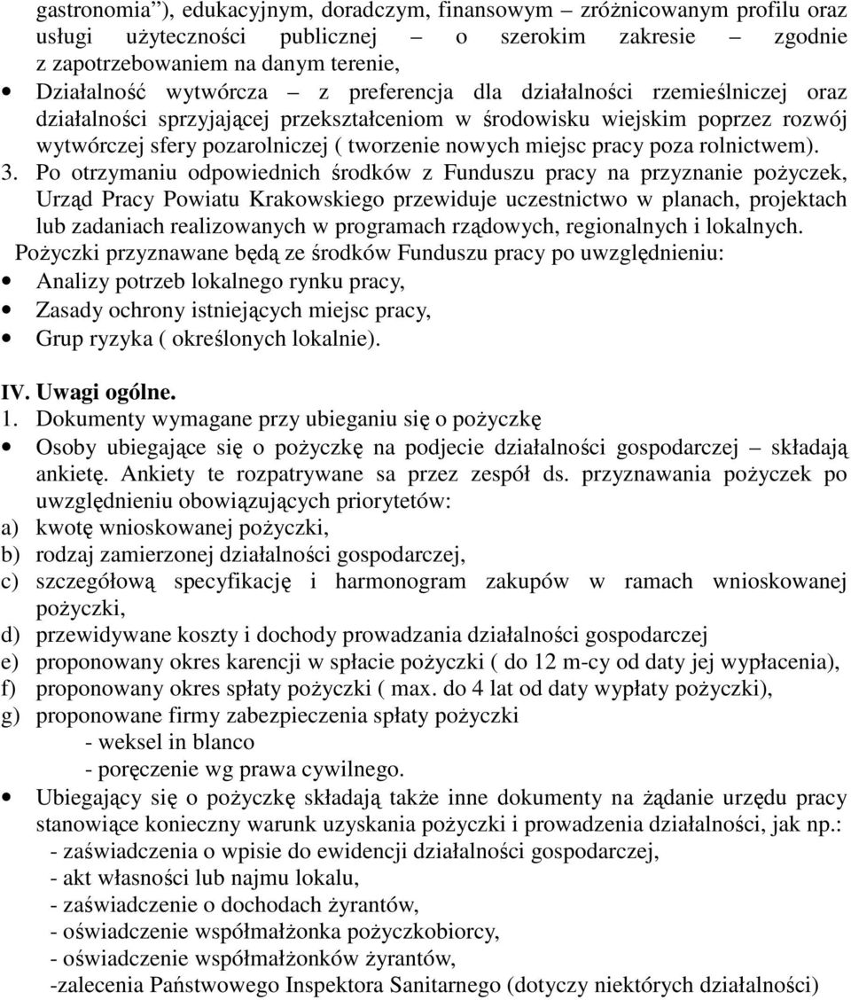 rolnictwem). 3.