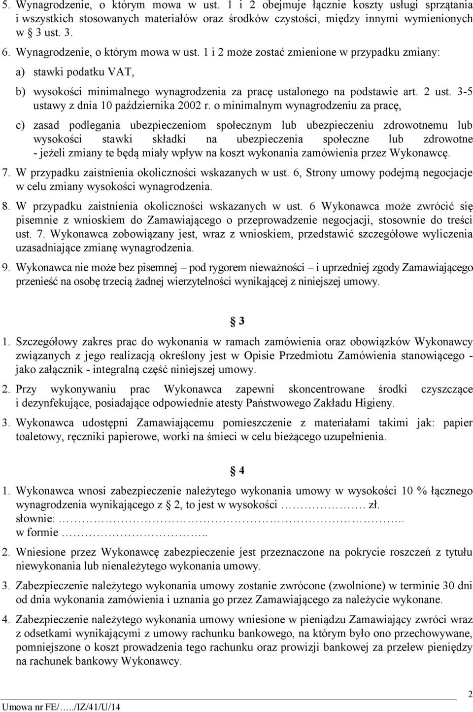 3-5 ustawy z dnia 10 października 2002 r.